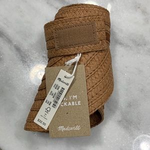 Madewell Packable Straw Visor